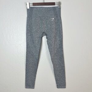 •GYMSHARK• Vital‎ Seamless Leggings in Heather Grey Size M
